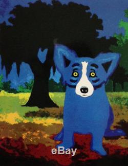 Blue Dog George Rodrigue Parc De La Nouvelle-orléans Faire Offre