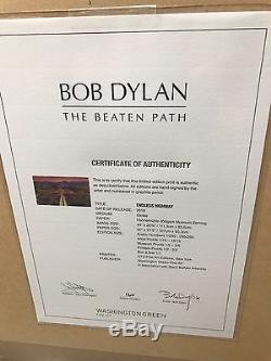 Bob Dylan, Endless Highway. Impression En Grand Format À Édition Limitée