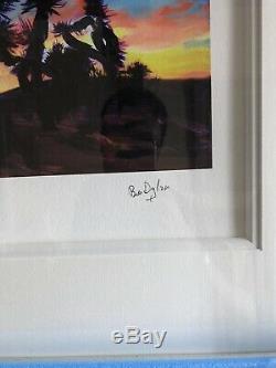 Bob Dylan, Joshua Tree Sunrise 2019 Limited Edition Signée Framed