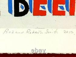 Bob Et Roberta Smith Artistes Perdus (2014) Ltd Ed. Royaume Signé