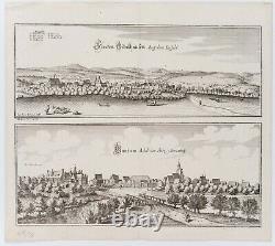 C. Merian (1627-1686), Gieboldehausen Et Jarreteau En Basse-saxe, 1654, Roue