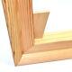 Canvas Stretcher Bars 19mm Pairs Standard Frames + Wedges Canvases Pine Bar