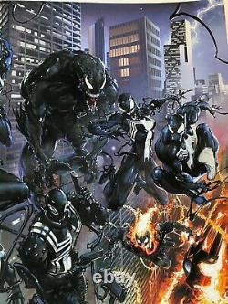 Clayton Crain Venomverse Edition Limitée Marvel Print Nt Mondo
