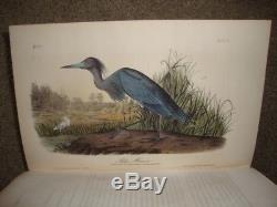 Complete 7 Volume J. J. Audubon Birds Of America 1ère Édition Set 1840-tous 500 Plaques