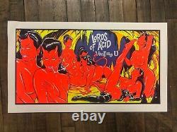 Coop 1997 Affiche De Concert Lords Of Acid Voodoo U 14,5 X 22,5 Coop 97-xx