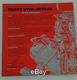 Coop Parts With Appeal Série De 6 Gravures Page D'authenticité Signée Ltd 500 Edt