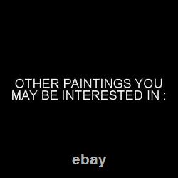 Cowboy Bebop Oil Paintings 3 X 30x20 Pas Affiches Ou Estampes. Encadrement Disponible
