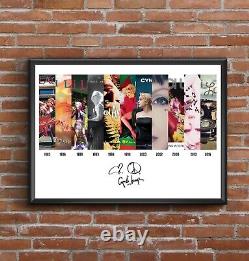 Cyndi Lauper Multi Pochette D'album Discographie Affiche D'art Great Music Lover Gift