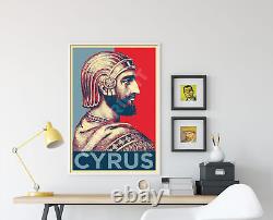 Cyrus le Grand Impression d'art 'Espoir' Affiche photo Cadeau