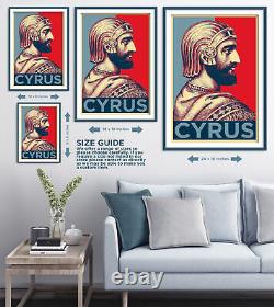 Cyrus le Grand Impression d'art 'Espoir' Affiche photo Cadeau
