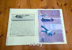 DAVID HOCKNEY 1977 1ère éd. Livre de portfolio d'impression lithographique offset de Pop Art ULTRA-rare