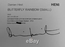 Damien Hirst Heni H7-2 Arc-en-papillon Imprimer (in Hand) Limited Edition