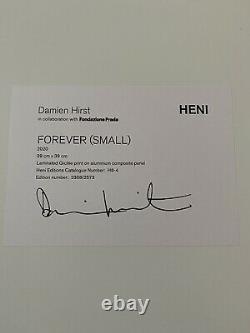 Damien Hirst -forever Small Heni Limited Edtion Print. Épuisé (à La Main)