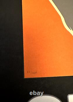 Dave Kinsey Donne Grande Paire Orange & Jaune de Édition Limitée Signée 2007 Rare