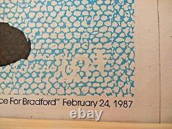 David Hockney Un Rebond Pour Bradford (1987) Plate Limited Edition Signée