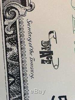Dface États-unis D'amérique Poster Dollar Bill Print
