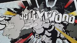 Dface Hollywood Boom Signé Numéroté Dface Non Banksy Obey Fairey Dolk Kaws Mbw