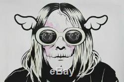 Dface Kan't Plainte Imprimer Dans La Main (version 2019) Kurt Cobain Fini À La Main