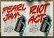 Dface Pearl Jam Riot Act Signé Imprimer Ed 40