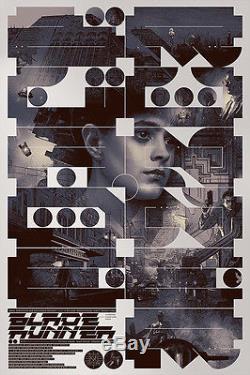 Domaradzki Krzysztof Blade Runner Affiche D'art De Film D'affiche Mondo Ridley Scott