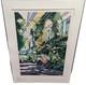 Écrans En Sérigraphie Vintage De Jon Carsman 'la Porte Du Ciel' Épreuve Signée De L'artiste 74 Cm X 98 Cm