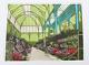 Edward Bawden Covent Garden Flower Market Proof Curwen Studio