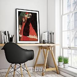 Egon Schiele Cardinal et Nonne Caressent (1912) Affiche Poster Photo Peinture Art Print