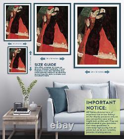 Egon Schiele Cardinal et Nonne Caressent (1912) Affiche Poster Photo Peinture Art Print