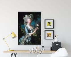 Élisabeth Louise Vigée le Brun - Marie Antoinette (1783) Affiche d'art imprimée en photo