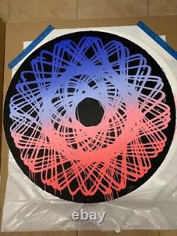 Ensemble D'impression D'écran Jason Revok Spirograph 2019 De 2 Blanc Et Noir Edition De 50