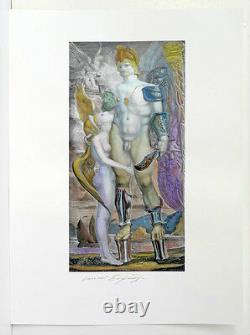 Ernst Fuchs Unikat Handsigniert Handcolor. Vk 1400 Euro