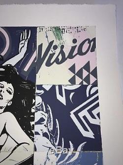 Faile Visions Victoire Imprimé Signé Street Art Woman Poster Nyc Banksy Invader