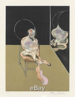 Francis Bacon Assis Figure (s. 5) 1983 Signée Gravure / Aquatinte Gallart