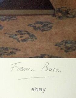 Francis Bacon, Triptyque-trois Études Pour Le Portrait De Lucian Freud 1966, Signé