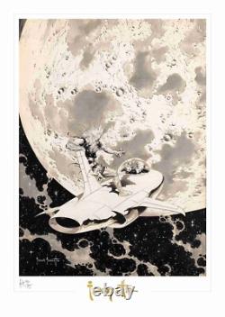Frank Frazetta Famous Funnies #214 Édition Limitée Officielle Giclée