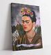 Frida Kahlo Grande Toile Wall Art Float Effet/cadre/image/afficher Imprimer-vert