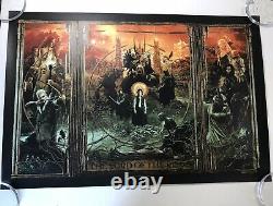 Gabz Lord Of The Rings Triptyque Variante Movie Print Poster Mondo Star Wars 4k