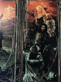 Gabz Lord Of The Rings Triptyque Variante Movie Print Poster Mondo Star Wars 4k