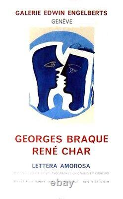 Georges Braque Galerie Engelberts, 1963 translates to: Galerie Engelberts de Georges Braque, 1963.