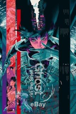 Ghost In The Shell Reg Affiche De Film De Martin Ansin Mondo Rare Print Edition Of 325