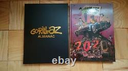 Gorillaz Almanac 2020 Deluxe Edition Limitée Livre 1/1 Affiches D'art Slipcased Hc