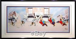 Gunslingers Bugs Bunny Yosémite Sam Virgil Ross Looney Tunes Edition Limitée Cel