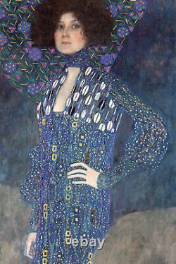 Gustav Klimt Emilie Floge (1902) Peinture Affiche Photo Poster Cadeau d'Art