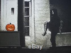 Halloween Mondo Phantom City Affiche Originale De Film Affiche D'art Michael Myers 1978