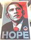 Historique Obama Hope Shepard Fairey Signé En Date De L'impression
