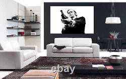 IMPRESSION ART CANVAS DU FILM GET CARTER Art Mural Fait Main PRÊT À ACCROCHER