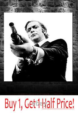 IMPRESSION ART CANVAS DU FILM GET CARTER Art Mural Fait Main PRÊT À ACCROCHER