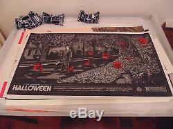 Impression D'affiche De Ken Taylor Halloween Art Mondo - Édition Régulière, Très Rare