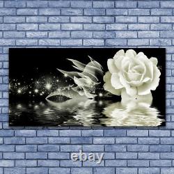 Impression d'art mural sur Plexiglas Acrylique 140x70 Floral Rose