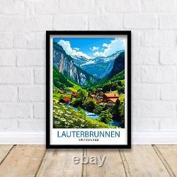 Impression de Lauterbrunnen en Suisse